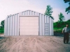 Robert Davies Building His Steel Garage Kit