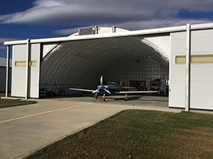 storing aircraft