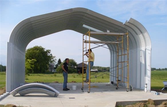 How to build a steel building home