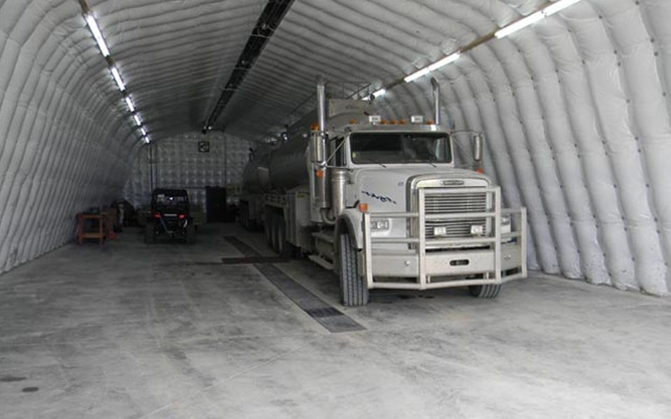 equipment storage shed