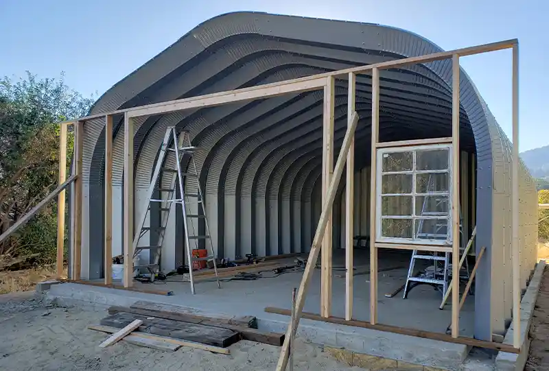11 finish your own front metal buildings steel buildings